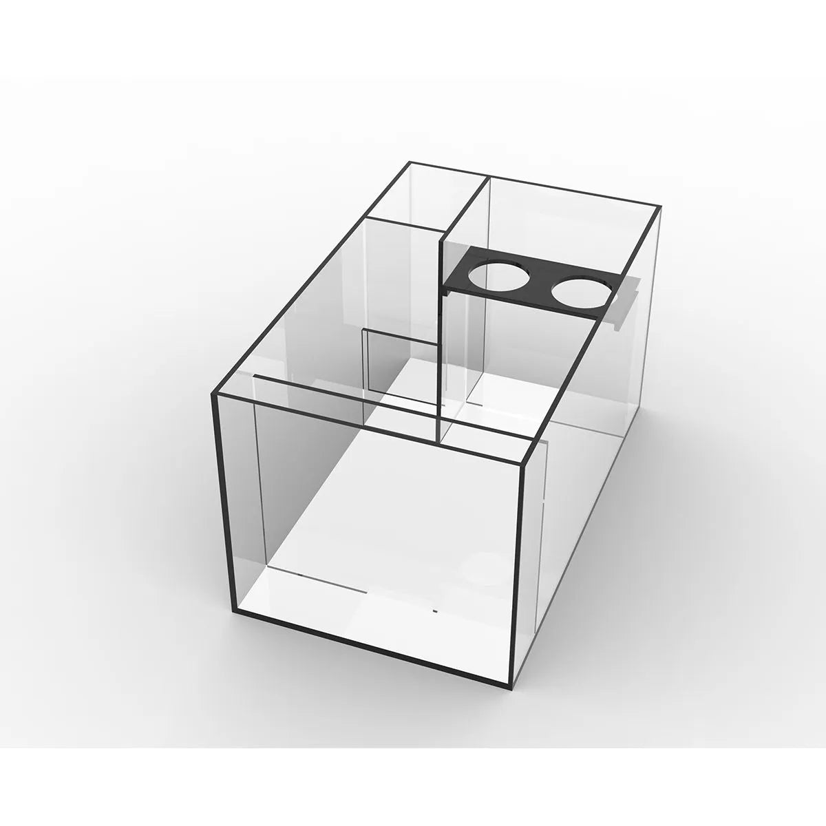 LINEA 85 marine Aquarium w/ Black Stand (165 gal